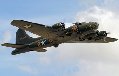 East Kirkby Airshow - B-17 Flying Fortress.