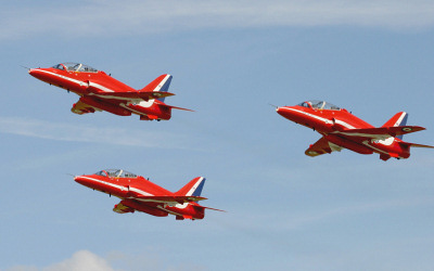 Red Arrows - Eastbourne Airshow 2024.