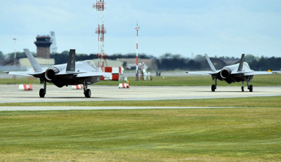 USAF F-35As at RAF Lakenheath