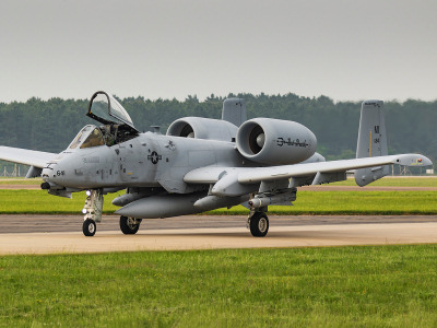 USAF A-10 Thunderbolt II at RAF Mildenhall - Matt Varley