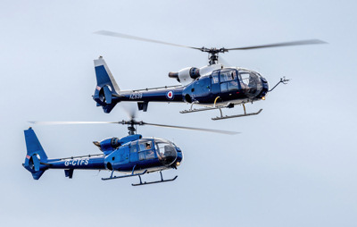 Photo Competition - Gazelle Helicopters taken this year at the airshow in Ayr, Scotland - Allan Donaldson