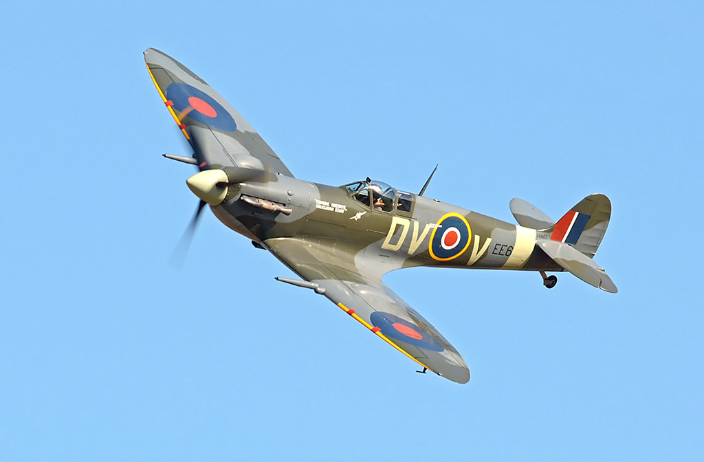 Photo Competition - Spitfire Mk.Vc at The Victory Show, Cosby 2025. Nikon D7000 camera and Tamron 100-400mm lens - Keith Griffiths
