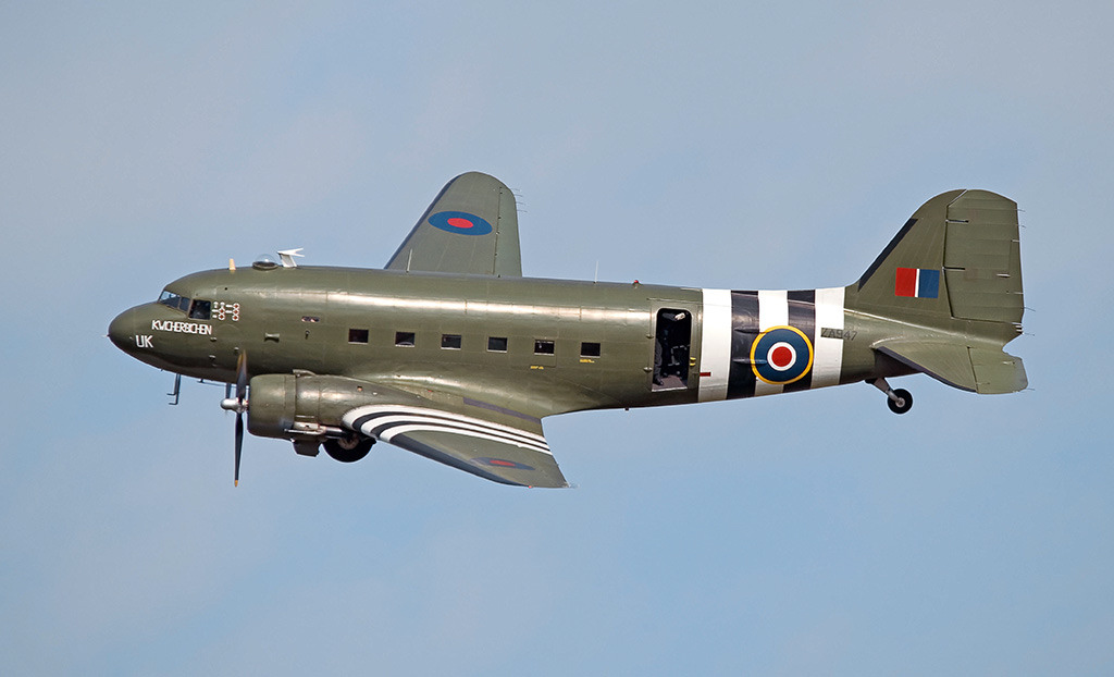 Photo Competition - BBMF DC3 Dakota at The Victory Show, Cosby, 2021. Nikon D7000 and Sigma 150-500mm lens - Keith Griffiths