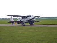 Dragon Rapide at Duxford on 1/6/04 - photo by Adrian Adkin