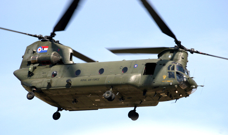 RAF Chinook HC2 at RIAT 2006