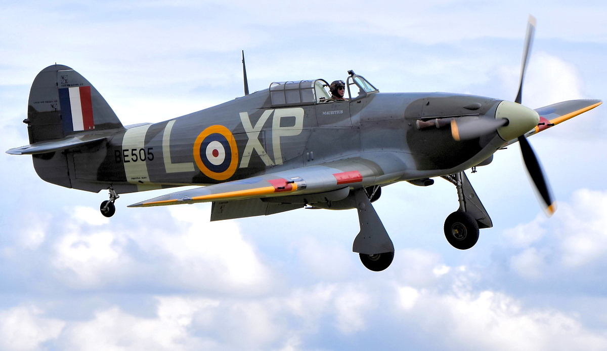 Next up was the Battle of Britain Memorial Flight (BBMF) which consisted of...