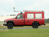 Emergency services for Gnat landing which was okay - pic by Webmaster