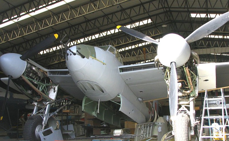 Mosquito NF11 from the Museum - photo by John Bilcliffe