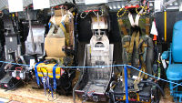 Ejection seats - photo by John Bilcliffe