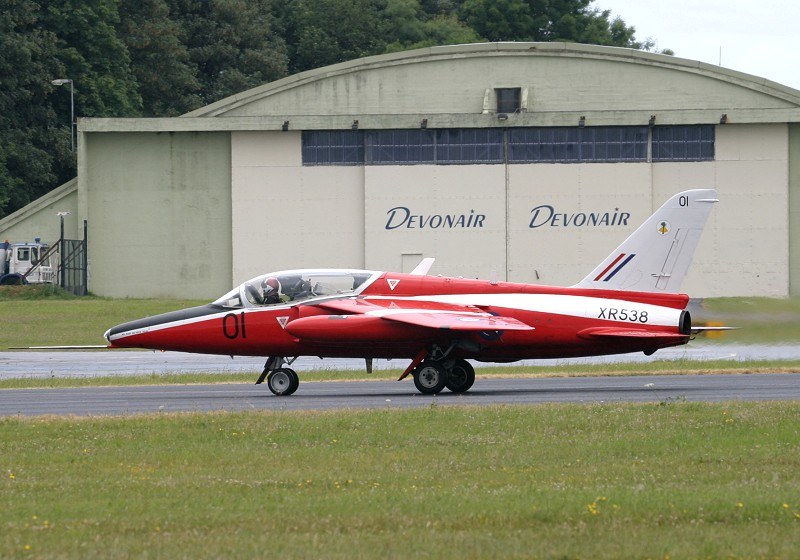 Gnat (XR538/G-RORI) at Kemble in 2004 - photo by webmaster