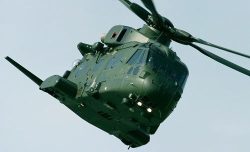  RAF Merlin HC Mk3  Displaying at Abingdon Fayre 2005