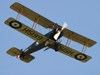 Avro 504K comes down in a field - pic by webmaster