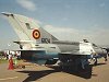 Romanian MiG-21 at RAF Cottesmore (RIAT 2001)