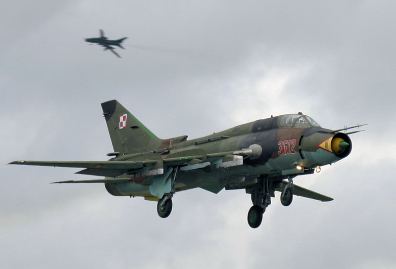 Polish Su-22M4 Fitter - photo by Webmaster