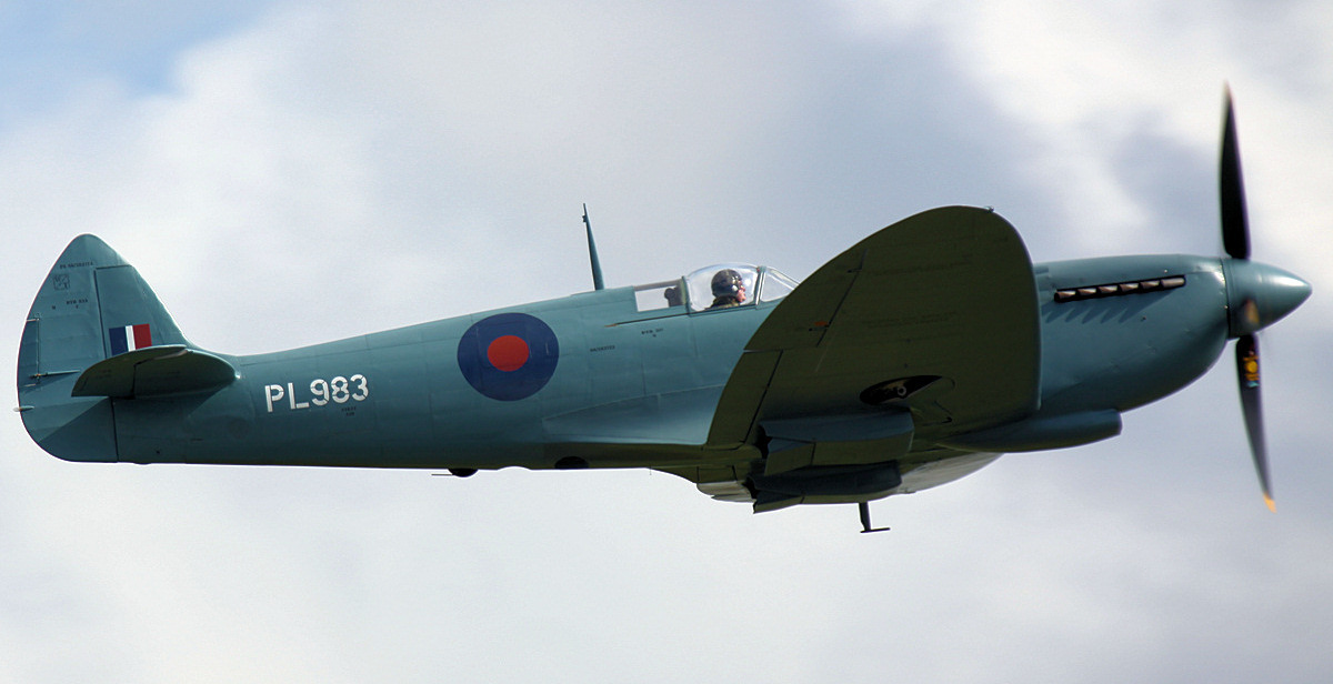Aircraft Restoration Company's Spitfire Flypast 2020 PL983.
