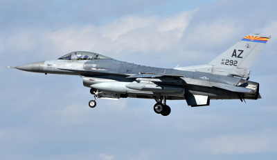 USAF F-16 (AZ ANG) at RAF Mildenhall - John Bilcliffe