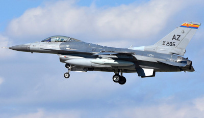 USAF F-16 (AZ ANG) at RAF Mildenhall - John Bilcliffe