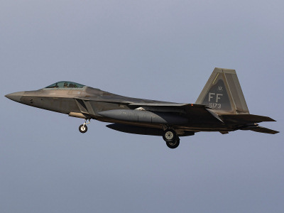 USAF F-22A Raptor at RAF Lakenheath - Matt Varley