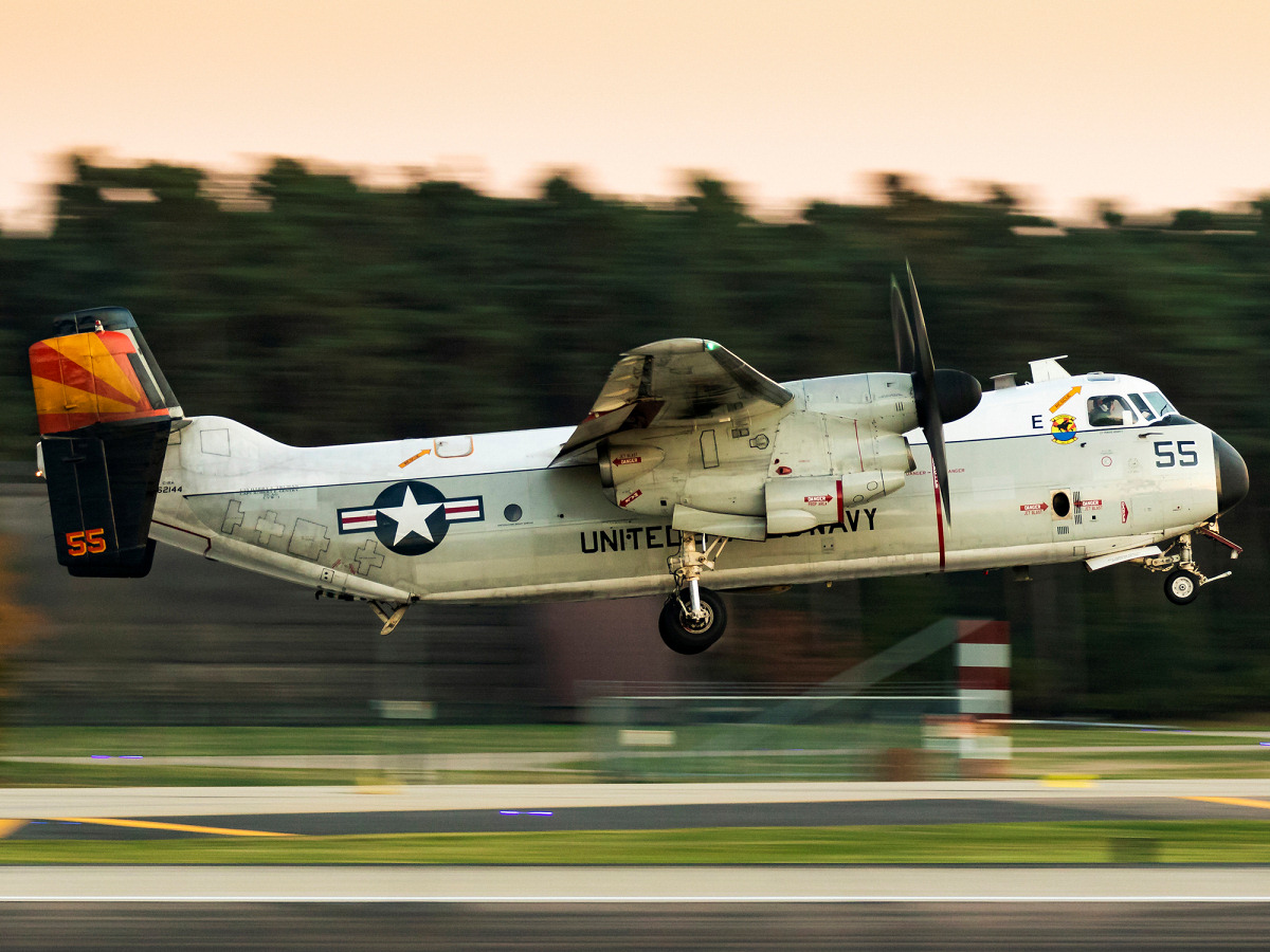 US Navy Grumman C-2A Greyhound - Matt Varley.