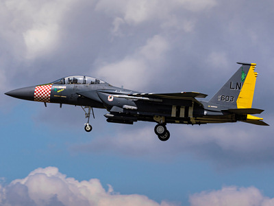 Heritage F-15 at RAF Lakenheath - Matt Varley